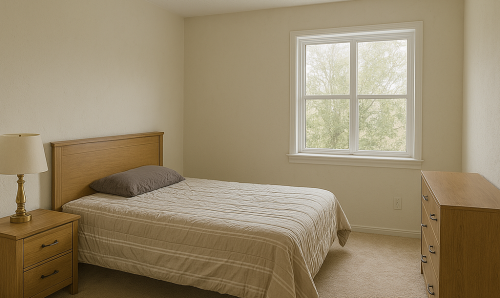 Home staging dormitorio antes